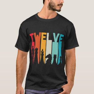 Camiseta Jogo de Conselho Retro F do Jogador de Presente de