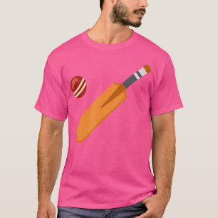 Camiseta Jogo De Críquete E Críquete De Bola