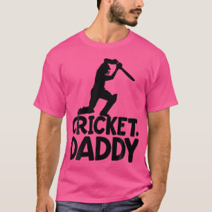 Camiseta Jogo De Críquete Para Pai De Críquete Masculino