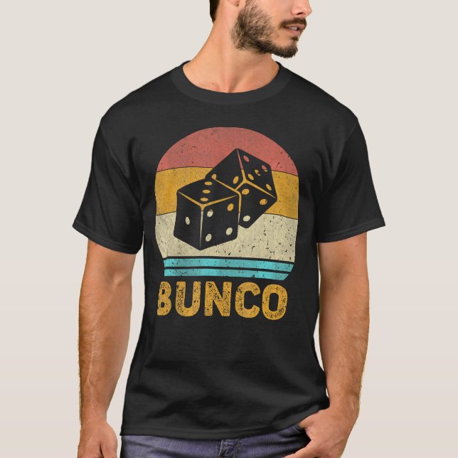 Camiseta Jogo de Dados Bunco Bunco (Frente)