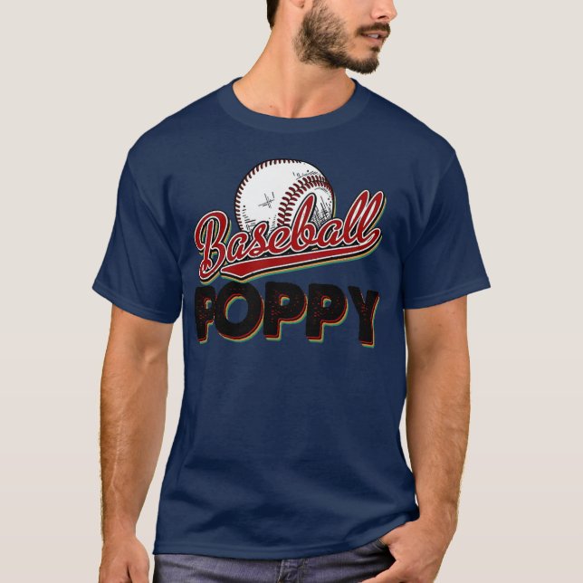 Camiseta Jogo de dia de os pais com retro-vegetação com bei (Frente)