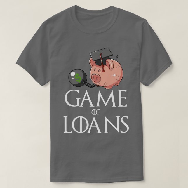 Camiseta Jogo de Empréstimos (Frente do Design)