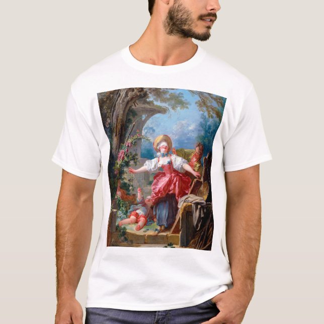 Camiseta Jogo de etiqueta, Fragonard (Frente)