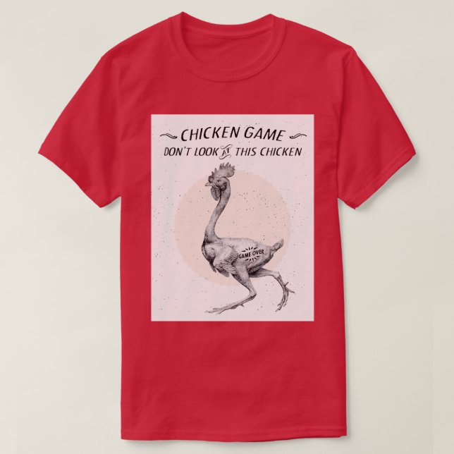 Camiseta Jogo de frango (Frente do Design)