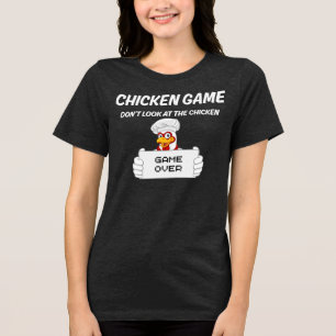 Camiseta Jogo de frango Não olhe para o frango