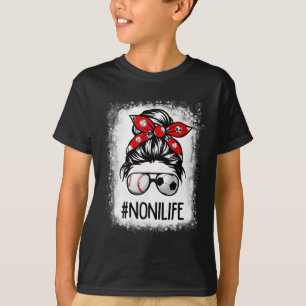 Camiseta Jogo de Futebol da Vida de Noni Descolorido Cabelo