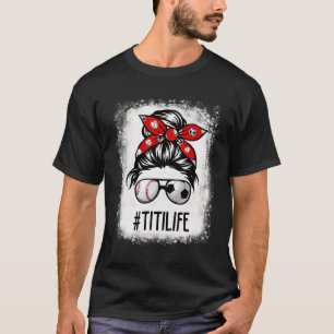 Camiseta Jogo de Futebol da Vida Titi Descolorida Cabelo De