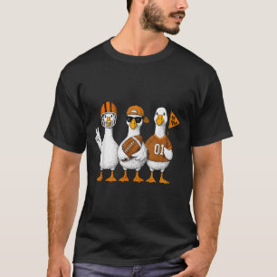 Camiseta Jogo de Futebol de Outono de Pato de Ganso Bobo En