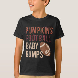 Camiseta Jogo de Futebol de Pumpkins Botas de Gravidez Obri