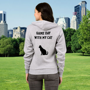 Camiseta Jogo de Futebol Dia da Gata Mãe Amante do Pet Pret