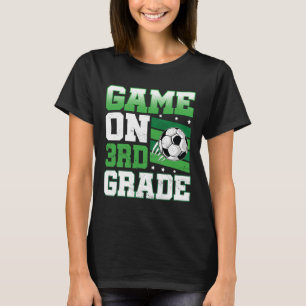 Camiseta Jogo de Futebol na 3ª Série Byck To School Esporte