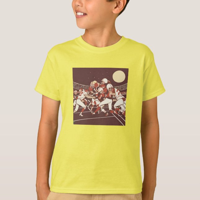 Camiseta Jogo de Futebol Noturno (Frente)