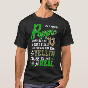 Camiseta Jogo de Futebol Orgulhoso Famílias de Futebol da P