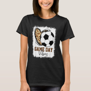 Camiseta Jogo de futebol sangrado Vibas do Dia do Pregado C
