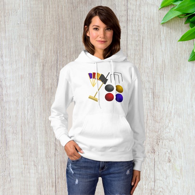 Camiseta Jogo De Gajas Croquet Hoodie (Criador carregado)