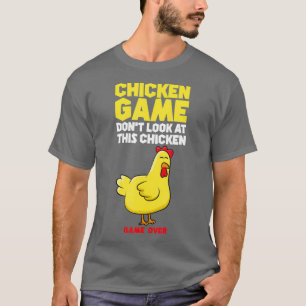 Camiseta Jogo De Galinha Não Olha Para As Crianças De Gal