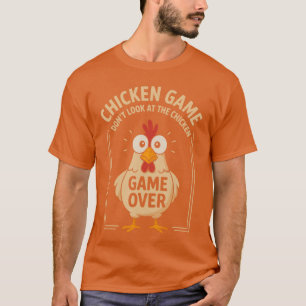 Camiseta Jogo de Galinha Não Olhe Ate O Jogo de Galinha Aca