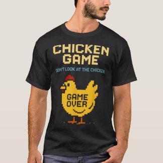 Camiseta Jogo de Galinha Não Olhe Para a Galinha Galinha En