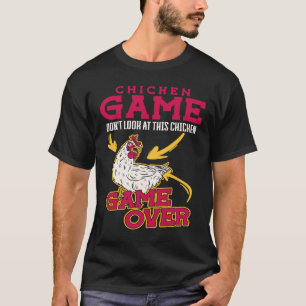 Camiseta Jogo De Galinha Não Olhe Para Este Jogo De Galinha