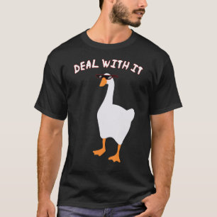 Camiseta Jogo de Ganso Engraçado sem Título Meme Aceite_1
