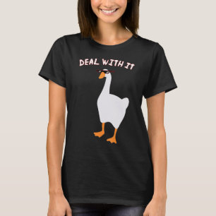 Camiseta Jogo de Ganso Engraçado Sem Título Meme Se Vire_1
