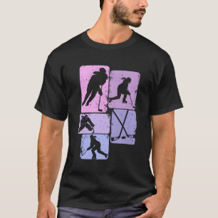Camiseta Jogo de Hóquei em Gelo