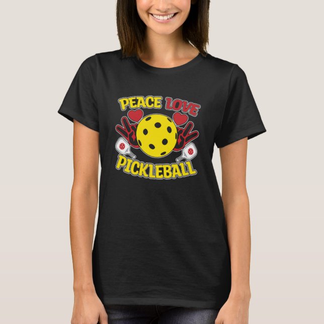 Camiseta Jogo de Jogo de Paz e Amor Humor (Frente)