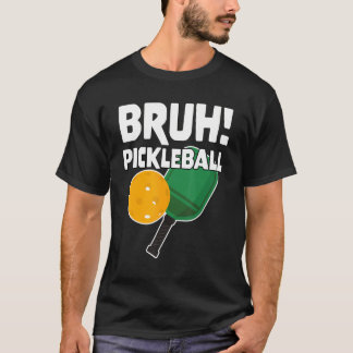 Camiseta Jogo de jogos Memória Pickleball Bruh