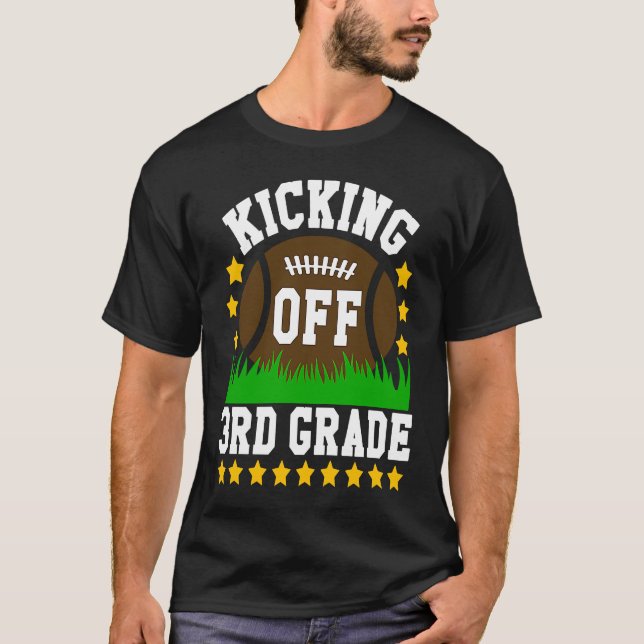 Camiseta Jogo De Jovens Do 3º Ano Futebol De Volta À Escola (Frente)