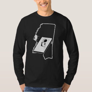 Camiseta Jogo de Lançamento de Sacos de Feijão Mississippi 