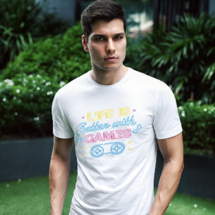 Camiseta Jogo de melhor qualidade da vida