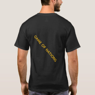 CAMISETA JOGO DE NAÇÕES DE FUTEBOL