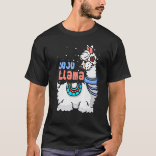 Camiseta Jogo de Natal da Família Juju Llama