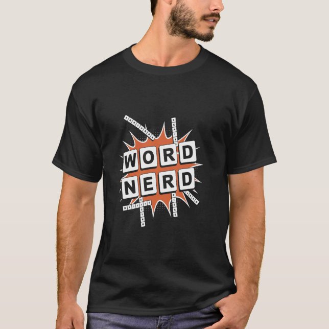 Camiseta Jogo de Palavras Cruzadas (Frente)
