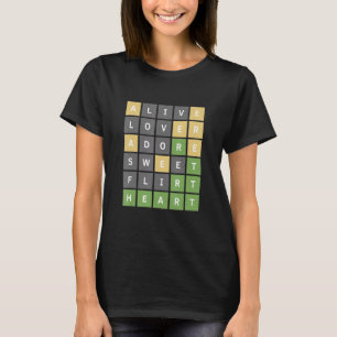 Camiseta Jogo de Palavras do Heart Online
