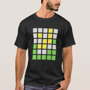 Camiseta Jogo de Palavras do Wordle