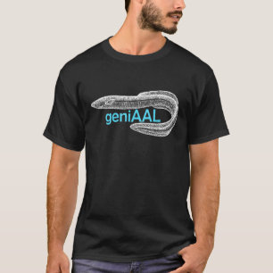 Camiseta Jogo de Palavras Enguia Peixe Enguia Elétrica