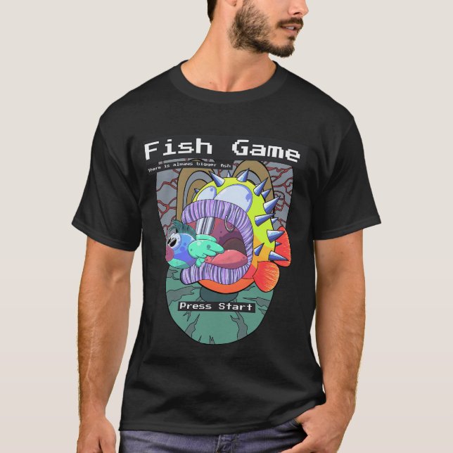 Camiseta Jogo de Peixes (Frente)