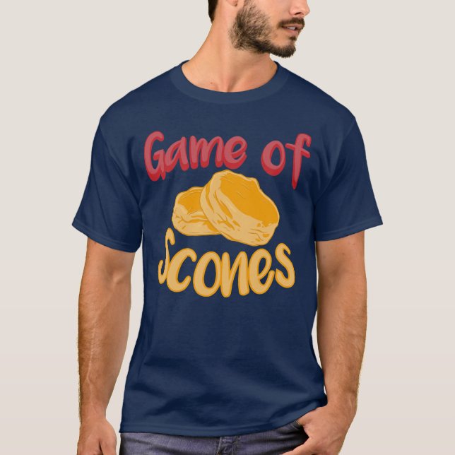 Camiseta Jogo de Scones Pedra-Baker Hora de Chá Fresca (Frente)