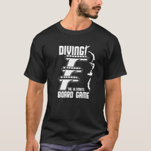 Camiseta Jogo de Tabuleiro de Mergulho Definitivo Saltador
