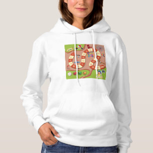 Camiseta Jogo de Tabuleiro de Pista de Corrida Colorida par
