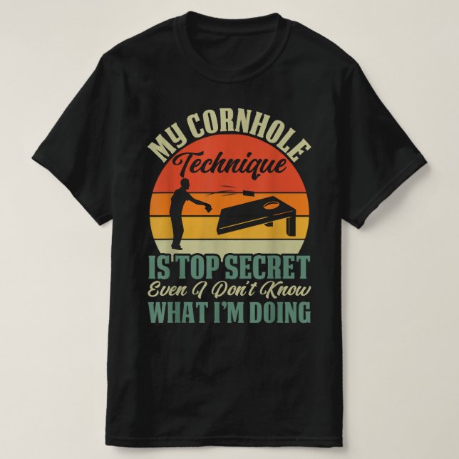 Camiseta Jogo de Toss Cornhole (Frente do Design)