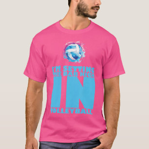 Camiseta Jogo de Treinamento de Jogador de Voleibol