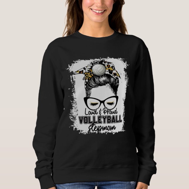 Camiseta Jogo de Vida de Madrasta de Volei Orgulhosamente B (Frente)