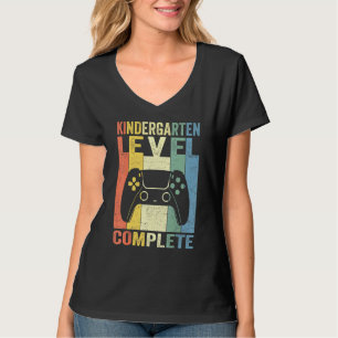Camiseta Jogo de Vídeo Completo Nível de Graduação de Jardi