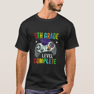 Camiseta Jogo de Vídeo de Nível de Formação de 5