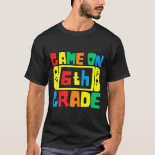Camiseta Jogo de vídeo de volta às aulas para crianças no G