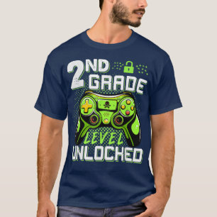 Camiseta Jogo De Vídeo De Volta Para A Faculdade De Nível D