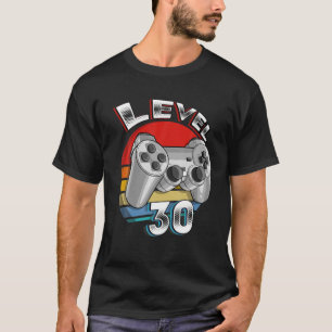 Camiseta Jogo de Vídeo Desbloqueado 30T com Ofertas de 30 A
