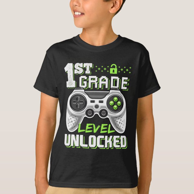 Camiseta Jogo De Vídeo Desbloqueado Da Série 1rua Voltado P (Frente)